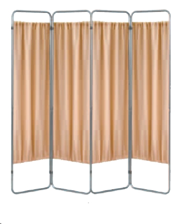 Screen Privacy Screen Frame Berm® Folding 4-Panel Aluminum by Omnimed, Inc.  ID 153094